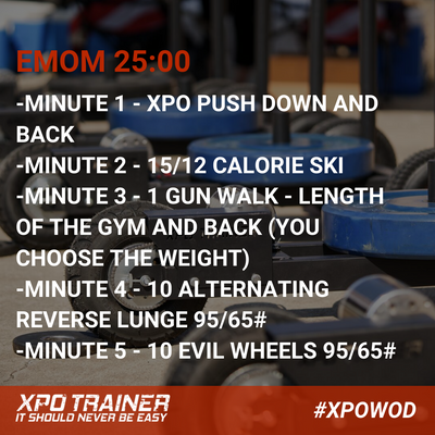 Armored Fitness Push Sled Workout - 25 Minute EMOM