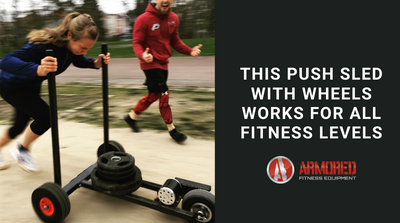 This Push Sled With Wheels Works For All Fitness Levels