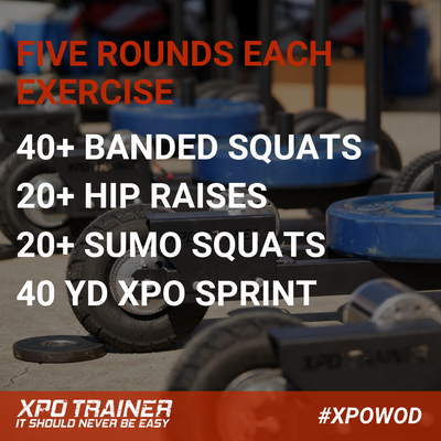 Armored Fitness Push Sled Workout - Mobility + XPO Sprints