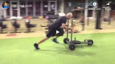 XPO Sled Push - Ben Fogel