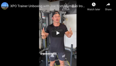 XPO Trainer Unboxing with Joe from Illuminati Iron!