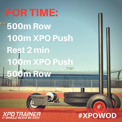 Armored Fitness - XPOWOD: Rowing and XPO Push!