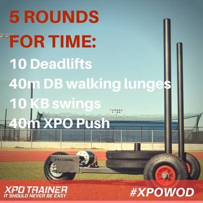 Armored Fitness Sled Workout - Quick Full Body Workout