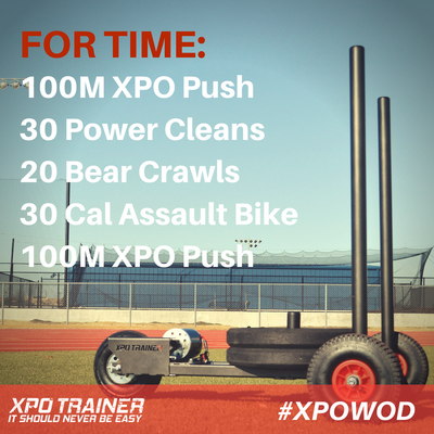 Armored Fitness - XPO WOD: Cleans & Bear Crawls
