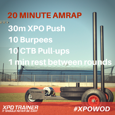 Armored Fitness Sled Workout- 20 Min AMRAP