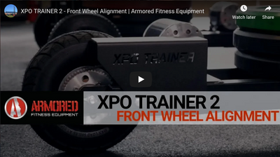 XPO TRAINER 2 - FRONT WHEEL ALIGNMENT
